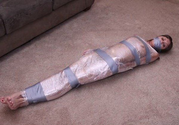 Wrap me in mummy bondage