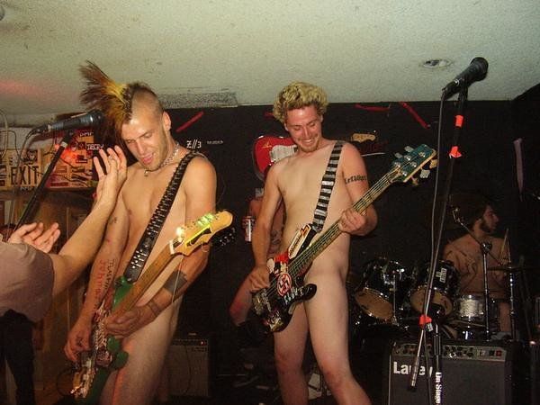 Nude rock band