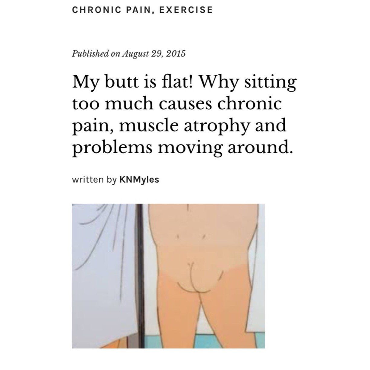 best of In pain ass of Causes