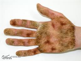 Aquamarine reccomend Hairy hand photo