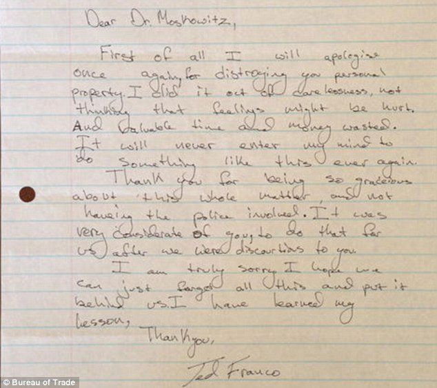 Mo reccomend Apology letter to husband after fight