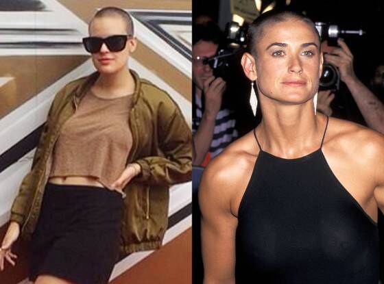 Belly reccomend Demi moore shaved head