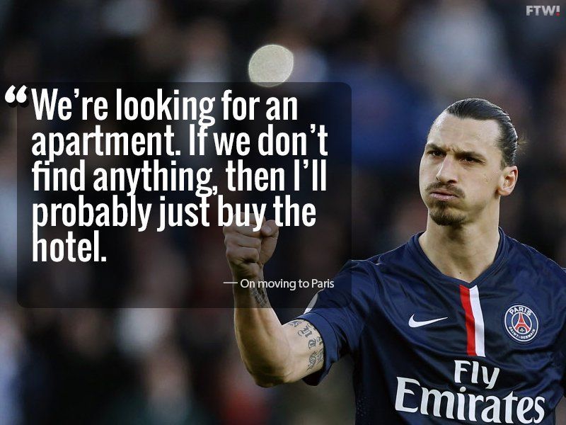 Mustard reccomend Ibrahimovic quotes funny