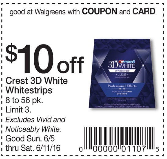 Z reccomend Coupon crest strip whitening