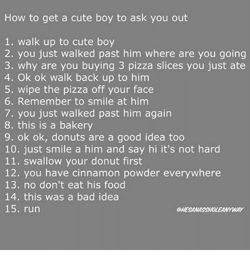 How to get a boy to ask you out