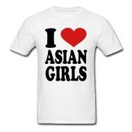 Cricket reccomend I love asian girls t shirt