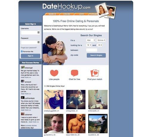 Is date hook up site down