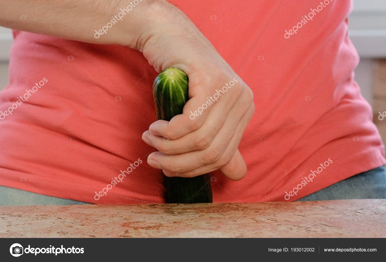 Athens reccomend Jerk off using a cucumber