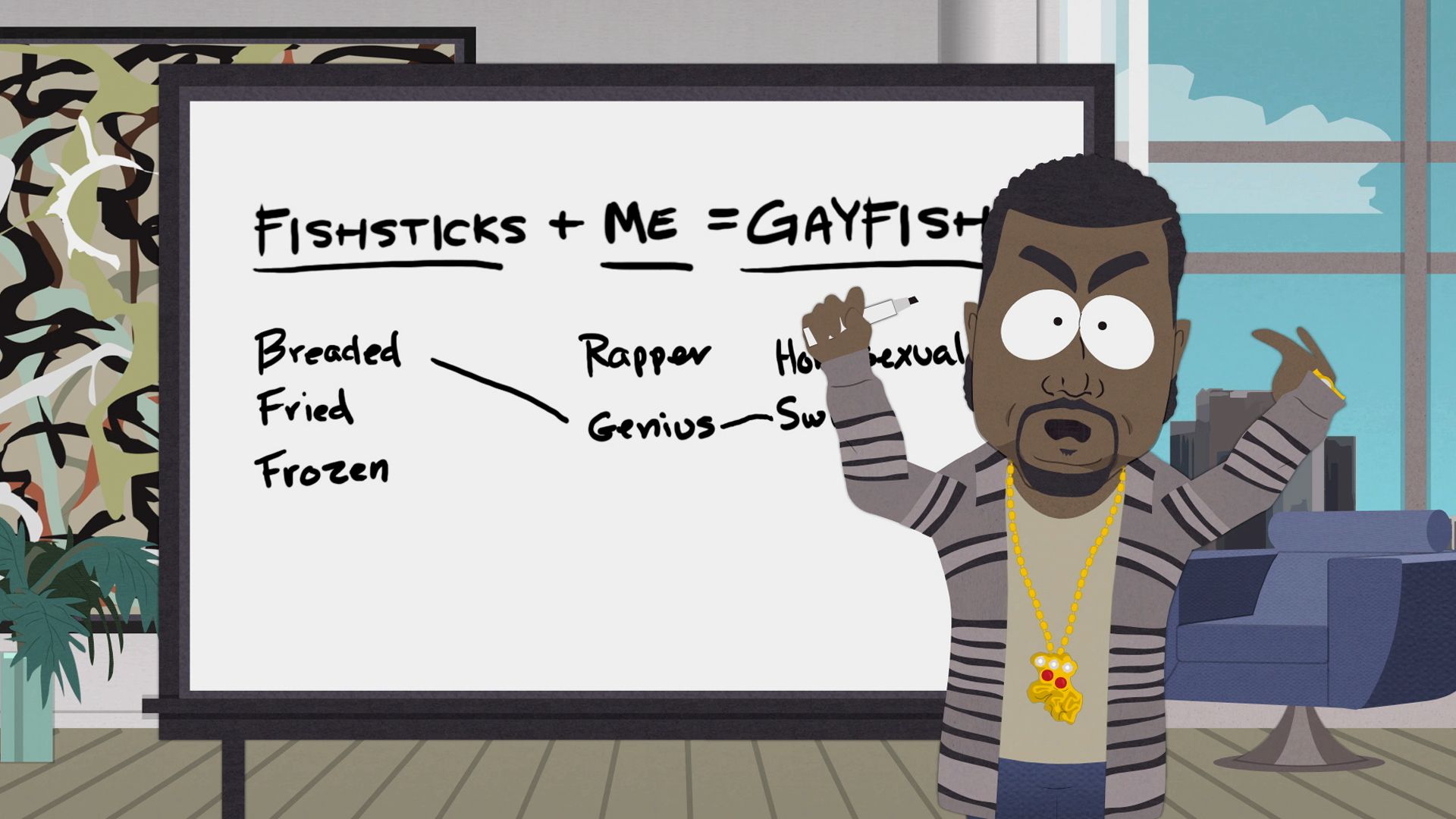 Kanye west gay fish