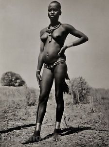 Negro model nude female
