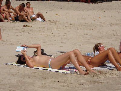 Nude beached in bali