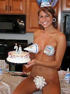 Dream D. reccomend Nude girls birth day cake