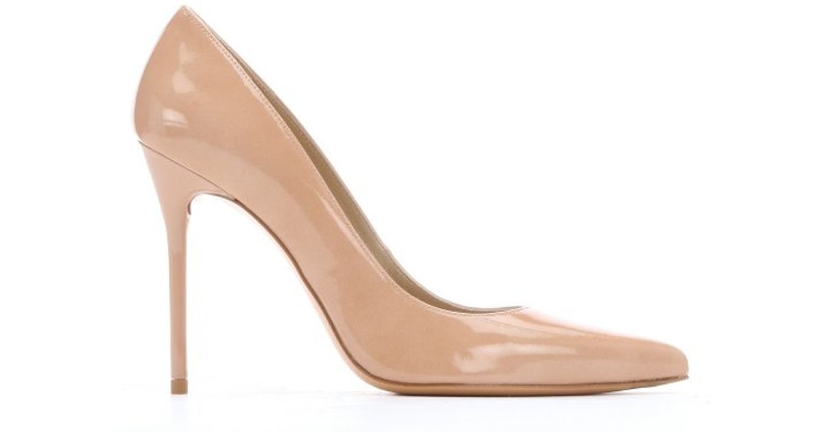 Rain D. reccomend Nude patent leather heel