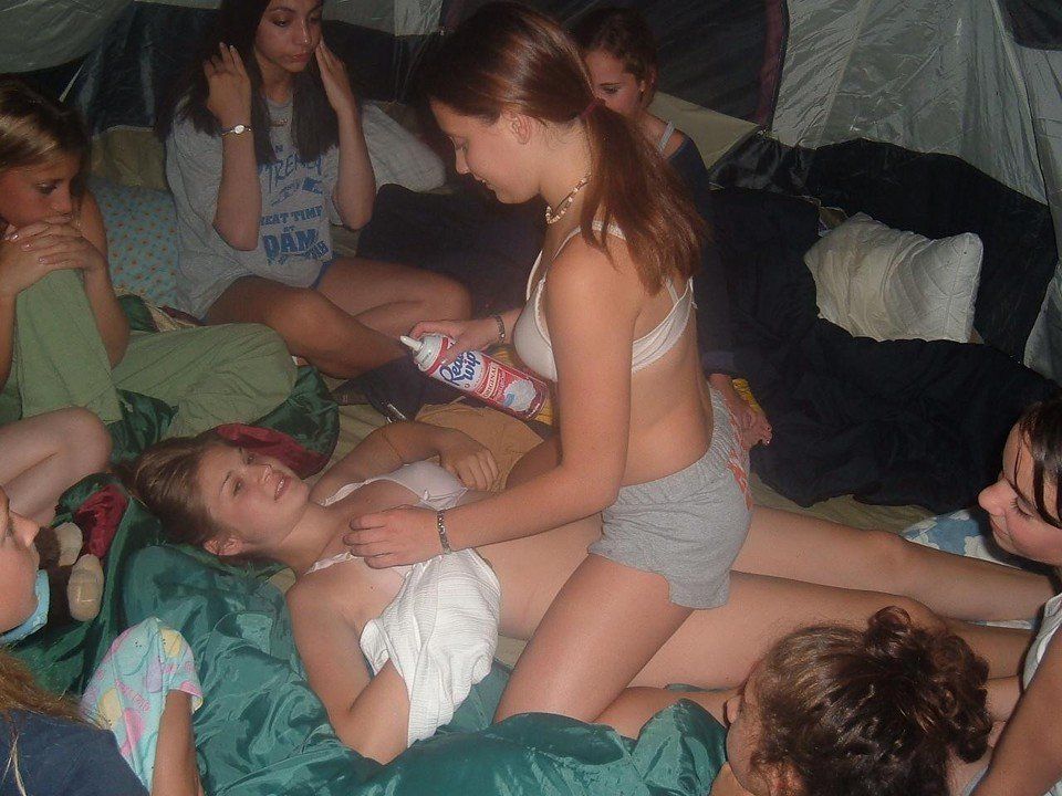 Pic of young nude girl at slumber partys