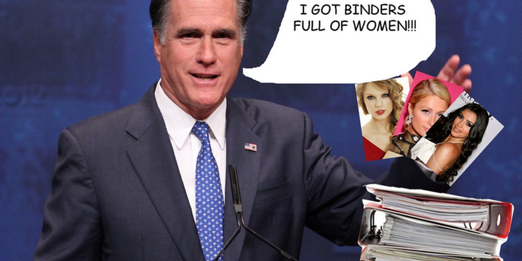 Thunder reccomend Romney binder jokes