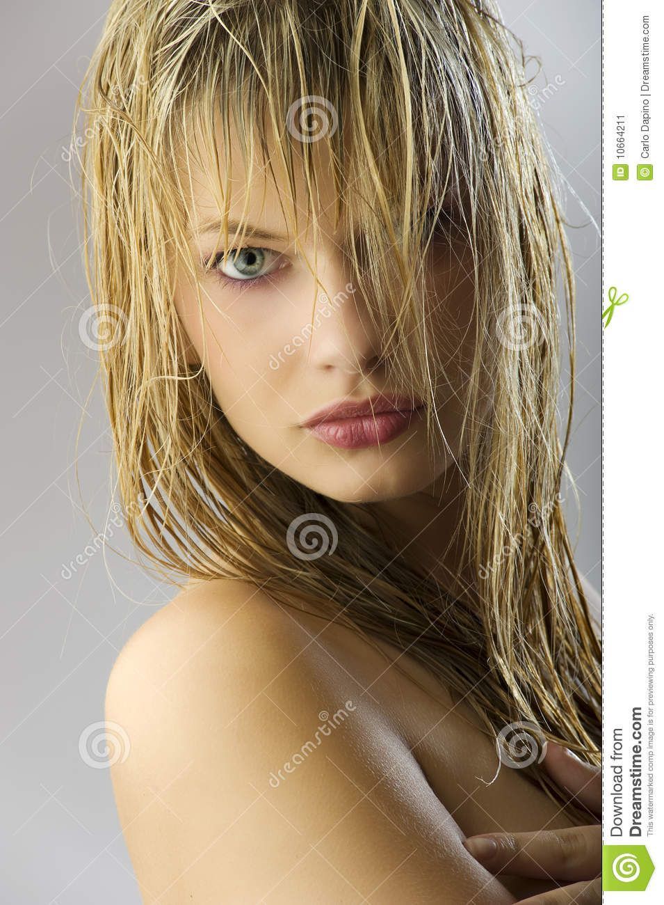 Fresh reccomend Sexy girls with slightly wet hair