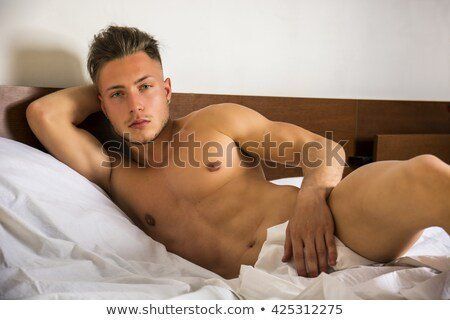 Hot naked guys laying down - XXX photo