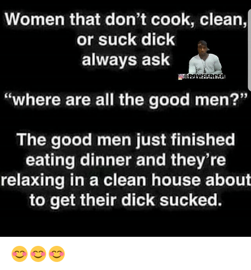 Why don t women suck dick