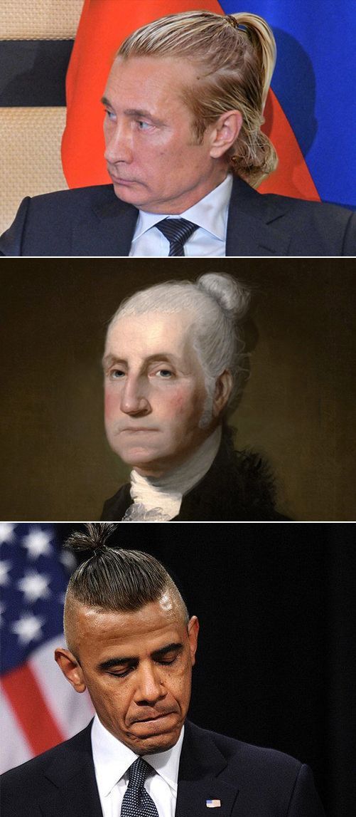 World leaders facial hair