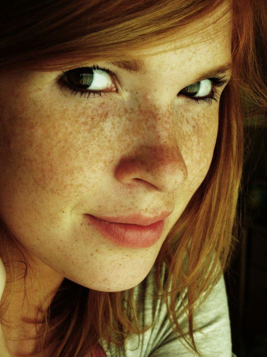 best of Redhead models Young freckles nn
