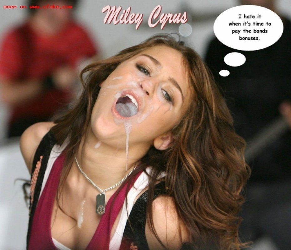 best of Fakes lesbian miley cyrus nackt