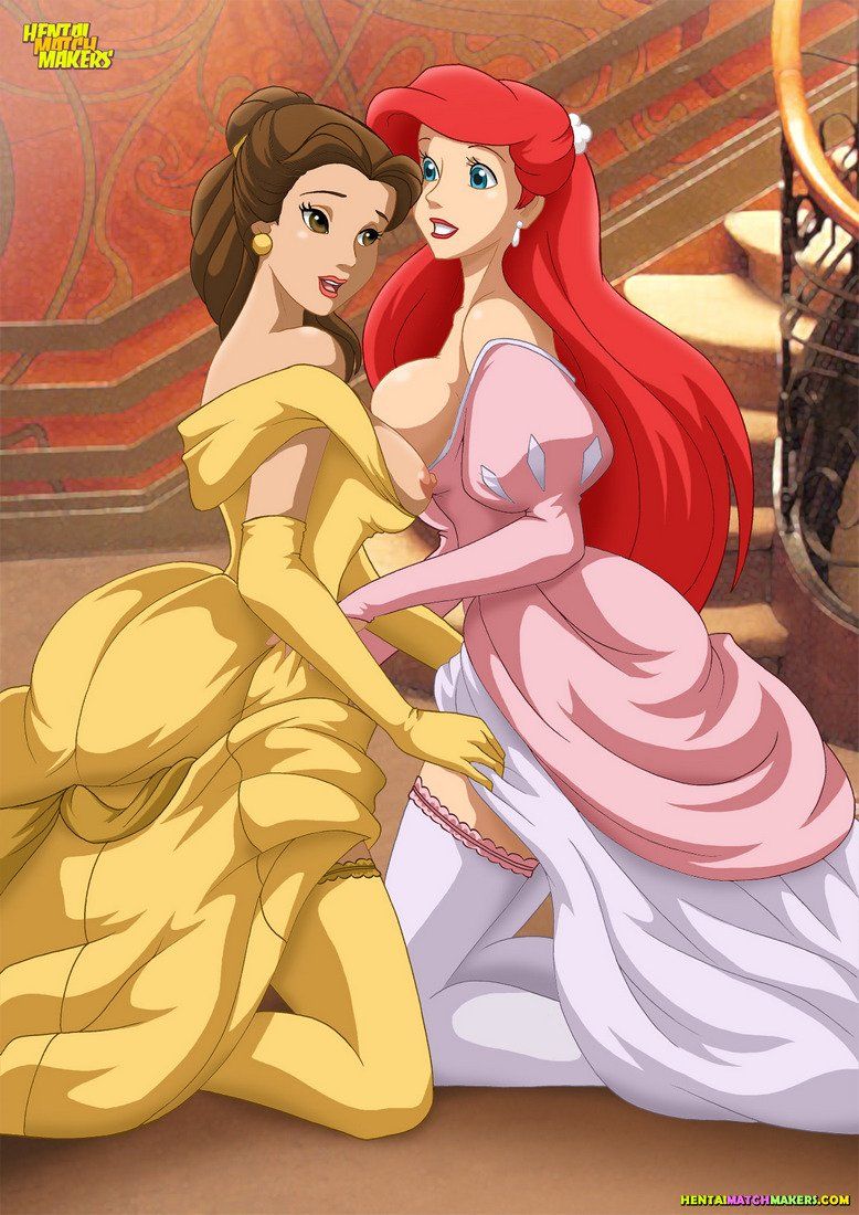 Ariel and belle nude