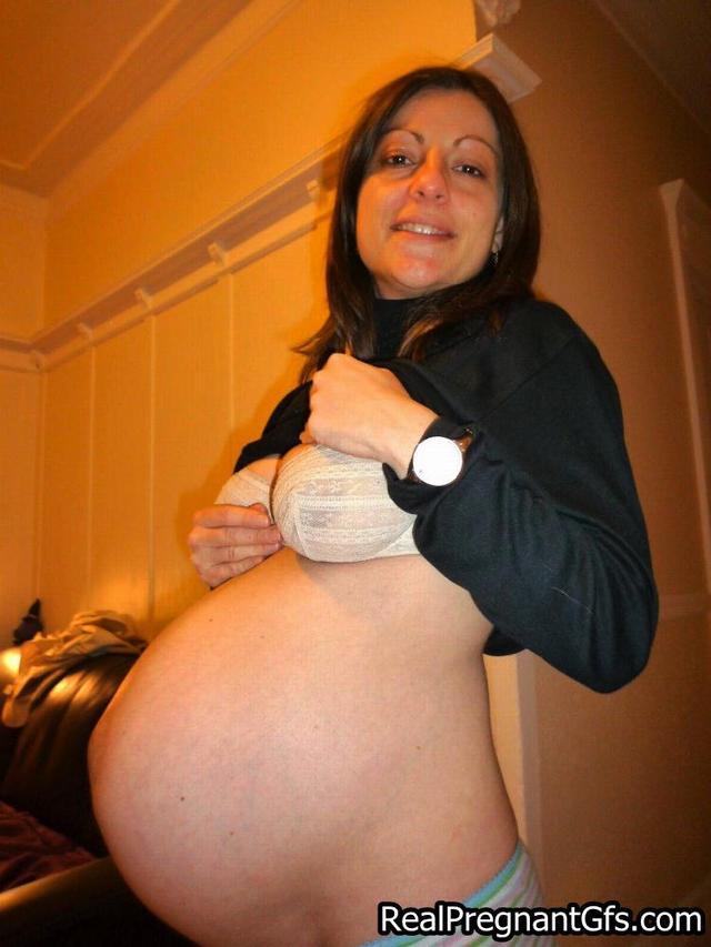 Pregnant amateur big titties