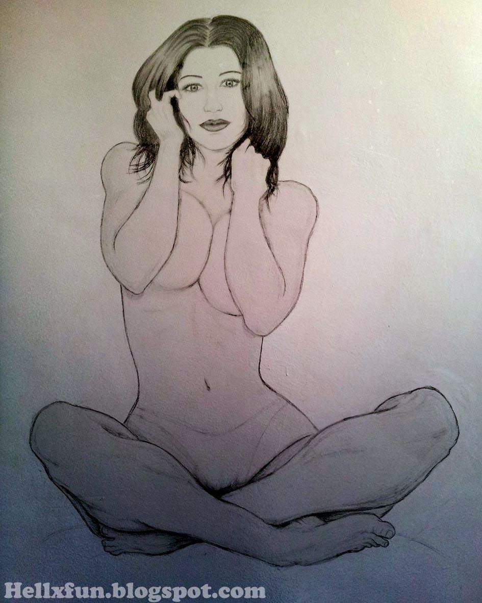 best of Girl naked drawing hot