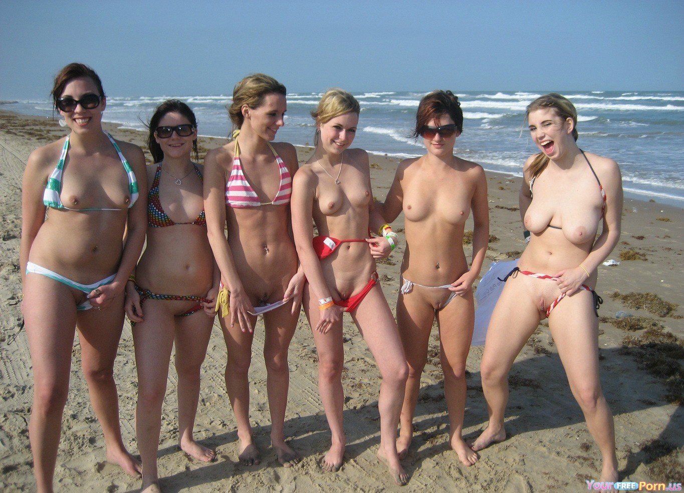 Viper recomended naked bikini group teens party in